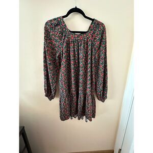 Cat and Jack Girls Boho Long Sleeve Fall Dress Size XL GUC